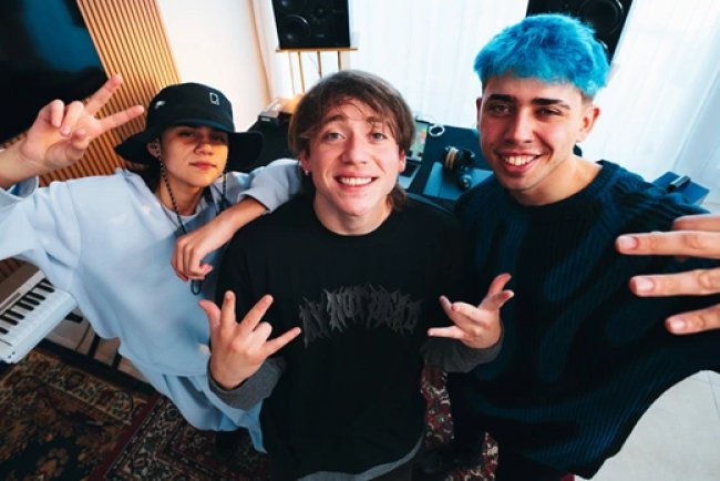 Paulo Londra estrena cuarteto junto a Luck Ra y Valentino Merlo