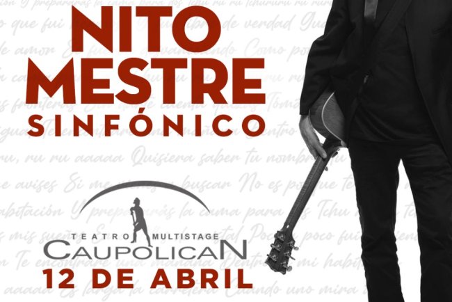 Queda poco para el show de Nito Mestre sinfónico en Santiago