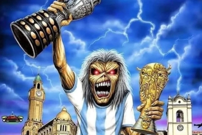 IRON MAIDEN: "Espero que les duela el brazo" aplaudible
