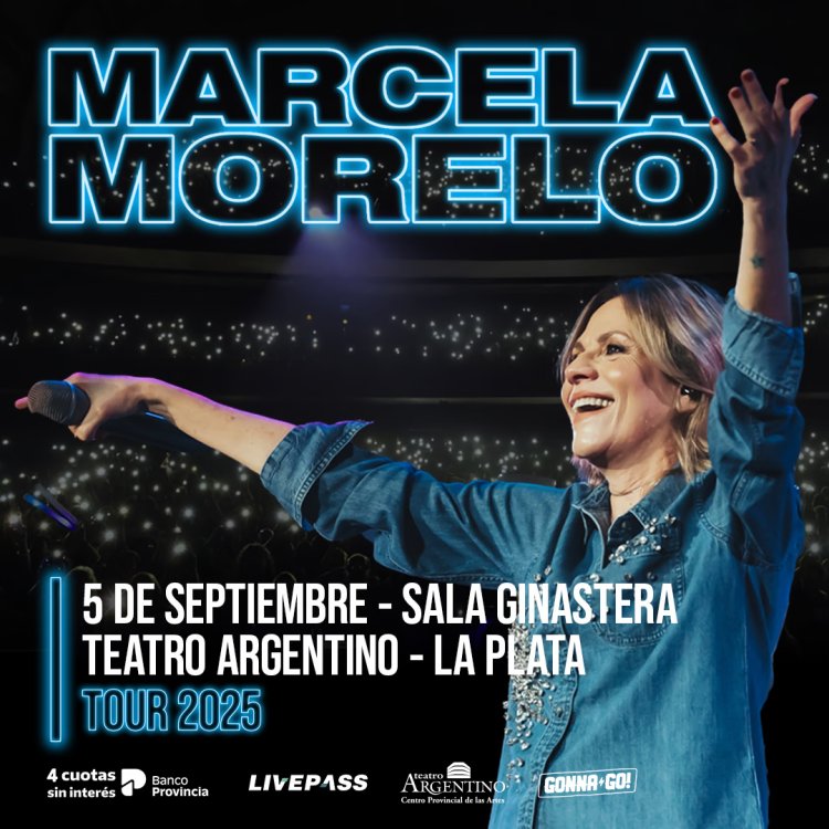 Marcela Morelo lleva su gira al Teatro Argentino
