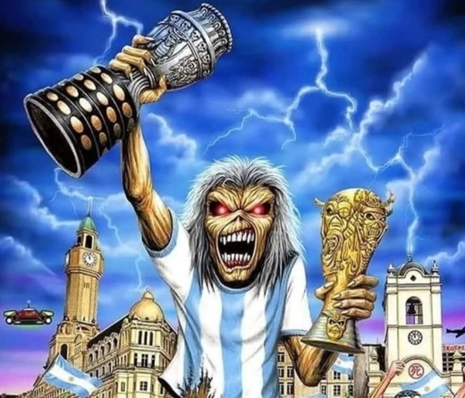 IRON MAIDEN: "Espero que les duela el brazo" aplaudible