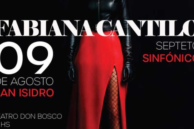 Fabiana Cantilo se presentará en el Teatro Don Bosco