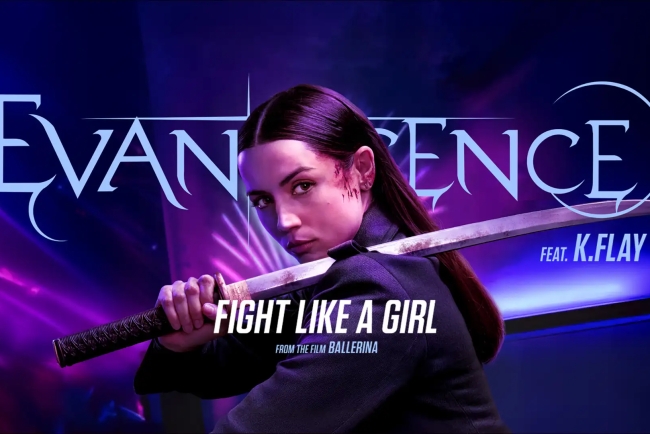 Evanescence y K.Flay estrenan el videoclip de “Fight like a girl”