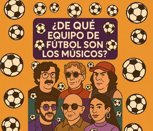 ¿De qué equipo de fútbol son los artistas?