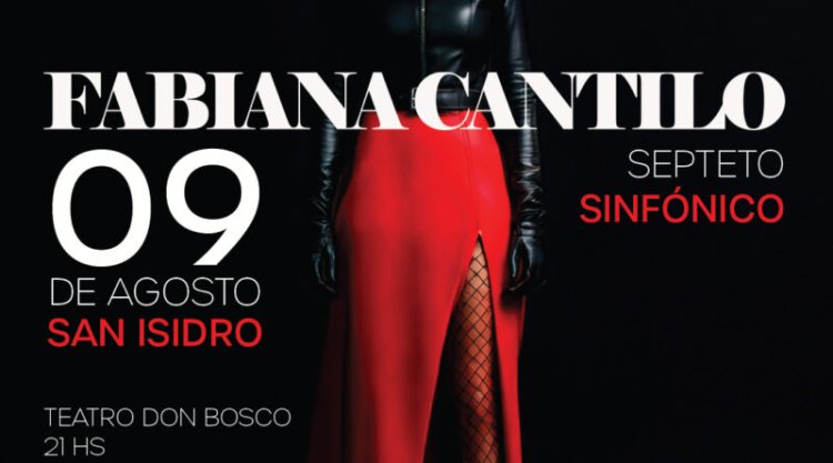 Fabiana Cantilo se presentará en el Teatro Don Bosco