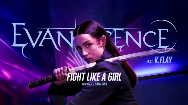 Evanescence y K.Flay estrenan el videoclip de “Fight like a girl”